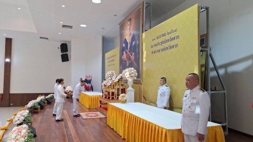 เทศบาลนครแม่สอด ร่วมพิธีถวายราชสักการะสมเด็จพระนเรศวรมหาราช เนื่องในวันยุทธหัตถี เพื่อน้อมรำลึกในพระมหากรุณาธิคุณฯ รวมถึงแสดงความจงรักภักดี เทิดทูนต่อสถาบันพระมหากษัตริย์