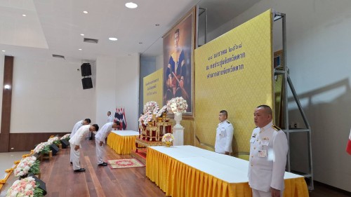 เทศบาลนครแม่สอด ร่วมพิธีถวายราชสักการะสมเด็จพระนเรศวรมหาราช เนื่องในวันยุทธหัตถี เพื่อน้อมรำลึกในพระมหากรุณาธิคุณฯ รวมถึงแสดงความจงรักภักดี เทิดทูนต่อสถาบันพระมหากษัตริย์