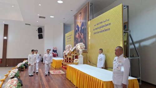 เทศบาลนครแม่สอด ร่วมพิธีถวายราชสักการะสมเด็จพระนเรศวรมหาราช เนื่องในวันยุทธหัตถี เพื่อน้อมรำลึกในพระมหากรุณาธิคุณฯ รวมถึงแสดงความจงรักภักดี เทิดทูนต่อสถาบันพระมหากษัตริย์