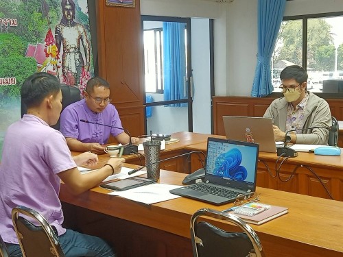 ทน.แม่สอด เข้าร่วมการประชุมการบันทึกข้อมูลในระบบสารสนเทศยาเสพติดจังหวัด (NISPA) ด้านการมีส่วนร่วมของชุมชน ผ่านระบบออนไลน์ (ระบบ Cisco Jabber)