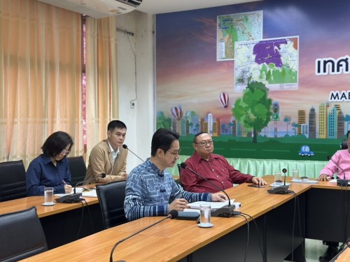 ทน.แม่สอด ร่วมกับ สำนักงานส่งเสริมเศรษฐกิจดิจิทัล สาขาภาคเหนือตอนล่าง (depa) ประชุมหารือ SMART CITY นครแม่สอด 