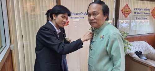 ทน.แม่สอด ร่วมงานอัญเชิญรางวัลและพิธีฉลองสถานศึกษารางวัลพระราชทานระดับมัธยมศึกษาขนาดใหญ่ ประจำปีการศึกษา 2566 โรงเรียนสรรพวิทยาคม