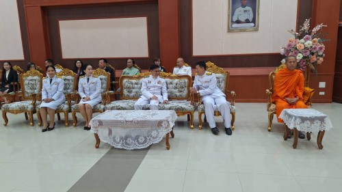 ทน.แม่สอด ร่วมงานอัญเชิญรางวัลและพิธีฉลองสถานศึกษารางวัลพระราชทานระดับมัธยมศึกษาขนาดใหญ่ ประจำปีการศึกษา 2566 โรงเรียนสรรพวิทยาคม