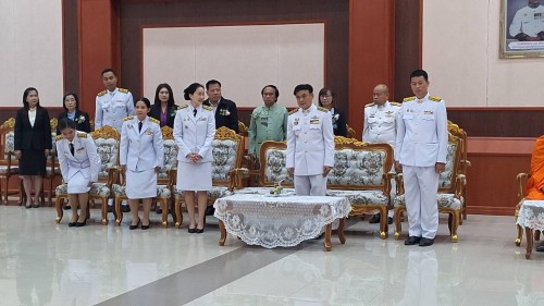 ทน.แม่สอด ร่วมงานอัญเชิญรางวัลและพิธีฉลองสถานศึกษารางวัลพระราชทานระดับมัธยมศึกษาขนาดใหญ่ ประจำปีการศึกษา 2566 โรงเรียนสรรพวิทยาคม