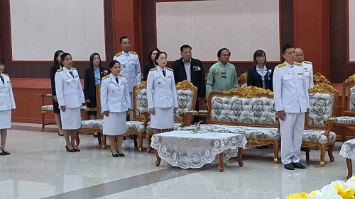 ทน.แม่สอด ร่วมงานอัญเชิญรางวัลและพิธีฉลองสถานศึกษารางวัลพระราชทานระดับมัธยมศึกษาขนาดใหญ่ ประจำปีการศึกษา 2566 โรงเรียนสรรพวิทยาคม