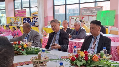 ทน.แม่สอด ร่วมให้การต้อนรับคณะกรรมการประเมินคุณภาพการศึกษาภายนอก จากสำนักงานรับรองมาตรฐานและประเมินคุณภาพการศึกษา