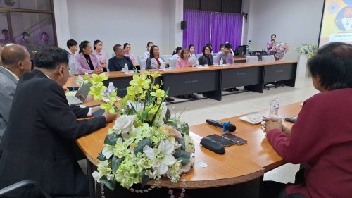 ทน.แม่สอด ร่วมต้อนรับคณะกรรมการประเมินคุณภาพภายนอก ระดับการศึกษาขั้นพื้นฐาน (สมศ.) โรงเรียนเทศบาลเฉลิมพระเกียรติสมเด็จพระเทพรัตนราชสุดาฯ สยามบรมราชกุมารี