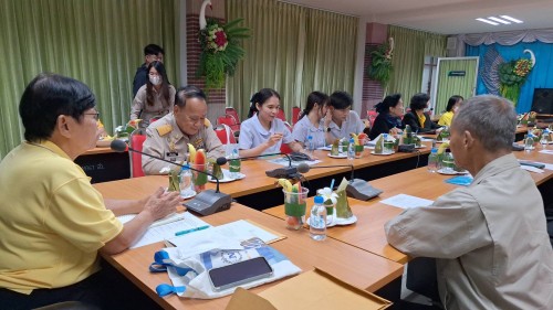 ทน.แม่สอด เข้าร่วมการประชุมคณะกรรมการชมรมผู้สูงอายุเทศบาลนครแม่สอด