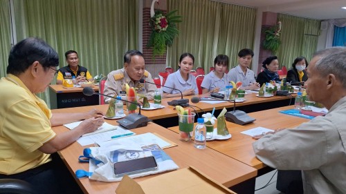 ทน.แม่สอด เข้าร่วมการประชุมคณะกรรมการชมรมผู้สูงอายุเทศบาลนครแม่สอด