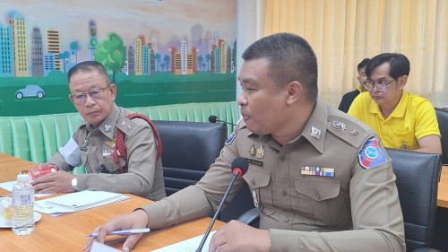 เทศบาลนครแม่สอด ประชุมหารือแนวทางการแก้ไขปัญหารถจักรยานไฟฟ้า ครั้งที่ 1/2568