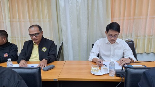 เทศบาลนครแม่สอด ประชุมหารือแนวทางการแก้ไขปัญหารถจักรยานไฟฟ้า ครั้งที่ 1/2568