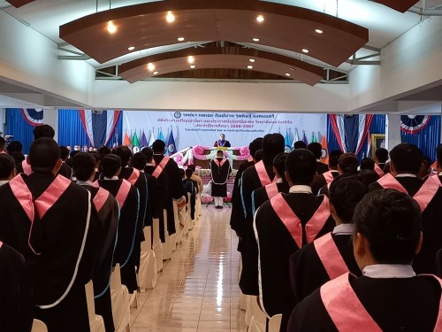ทน.แม่สอด ร่วมเป็นเกียรติในพิธีประสาทปริญญาบัตรและประกาศนียบัตรบัณฑิต แก่ผู้สำเร็จการศึกษาจากวิทยาลัยนอร์ทเทิร์น ประจำปีการศึกษา 2566 - 2567