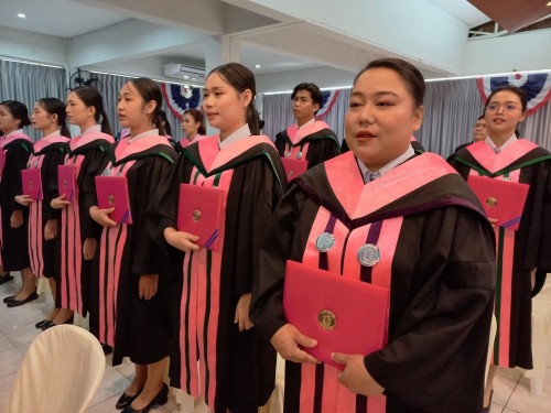 ทน.แม่สอด ร่วมเป็นเกียรติในพิธีประสาทปริญญาบัตรและประกาศนียบัตรบัณฑิต แก่ผู้สำเร็จการศึกษาจากวิทยาลัยนอร์ทเทิร์น ประจำปีการศึกษา 2566 - 2567