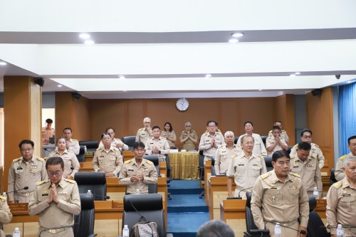 สภาเทศบาลนครแม่สอด ประชุมสภาเทศบาลนครแม่สอด สมัยสามัญ  สมัยแรก ประจำปี 2568