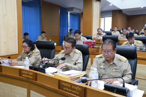 สภาเทศบาลนครแม่สอด ประชุมสภาเทศบาลนครแม่สอด สมัยสามัญ  สมัยแรก ประจำปี 2568