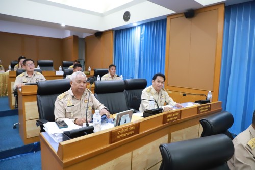 สภาเทศบาลนครแม่สอด ประชุมสภาเทศบาลนครแม่สอด สมัยสามัญ  สมัยแรก ประจำปี 2568