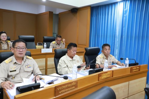 สภาเทศบาลนครแม่สอด ประชุมสภาเทศบาลนครแม่สอด สมัยสามัญ  สมัยแรก ประจำปี 2568