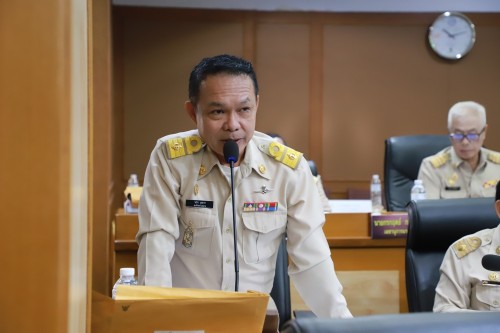 สภาเทศบาลนครแม่สอด ประชุมสภาเทศบาลนครแม่สอด สมัยสามัญ  สมัยแรก ประจำปี 2568