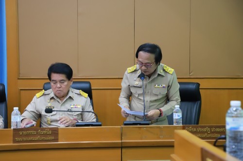 สภาเทศบาลนครแม่สอด ประชุมสภาเทศบาลนครแม่สอด สมัยสามัญ  สมัยแรก ประจำปี 2568