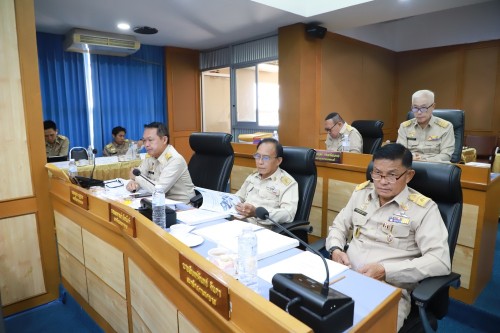 สภาเทศบาลนครแม่สอด ประชุมสภาเทศบาลนครแม่สอด สมัยสามัญ  สมัยแรก ประจำปี 2568