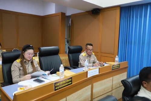 สภาเทศบาลนครแม่สอด ประชุมสภาเทศบาลนครแม่สอด สมัยสามัญ  สมัยแรก ประจำปี 2568