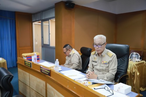 สภาเทศบาลนครแม่สอด ประชุมสภาเทศบาลนครแม่สอด สมัยสามัญ  สมัยแรก ประจำปี 2568