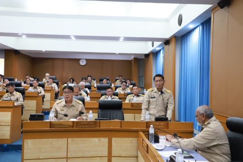 สภาเทศบาลนครแม่สอด ประชุมสภาเทศบาลนครแม่สอด สมัยสามัญ  สมัยแรก ประจำปี 2568