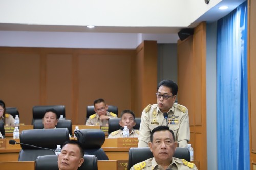 สภาเทศบาลนครแม่สอด ประชุมสภาเทศบาลนครแม่สอด สมัยสามัญ  สมัยแรก ประจำปี 2568