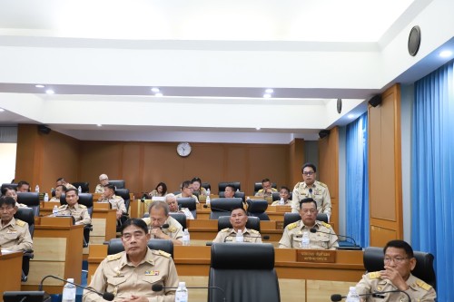 สภาเทศบาลนครแม่สอด ประชุมสภาเทศบาลนครแม่สอด สมัยสามัญ  สมัยแรก ประจำปี 2568