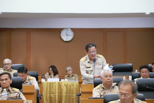 สภาเทศบาลนครแม่สอด ประชุมสภาเทศบาลนครแม่สอด สมัยสามัญ  สมัยแรก ประจำปี 2568