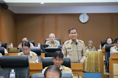 สภาเทศบาลนครแม่สอด ประชุมสภาเทศบาลนครแม่สอด สมัยสามัญ  สมัยแรก ประจำปี 2568