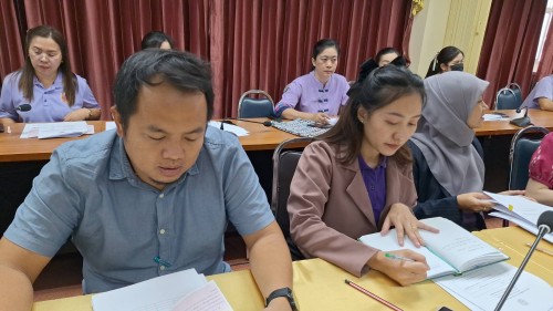 ทน.แม่สอด เข้าร่วมการประชุมชี้แจงแนวทางการดำเนินโครงการจัดทำคาร์บอนฟุตพริ้นท์ องค์กรปกครองส่วนท้องถิ่น เทศบาลนครแม่สอด ประจำปีงบประมาณ พ.ศ. 2568