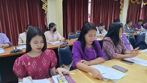 ทน.แม่สอด เข้าร่วมการประชุมชี้แจงแนวทางการดำเนินโครงการจัดทำคาร์บอนฟุตพริ้นท์ องค์กรปกครองส่วนท้องถิ่น เทศบาลนครแม่สอด ประจำปีงบประมาณ พ.ศ. 2568