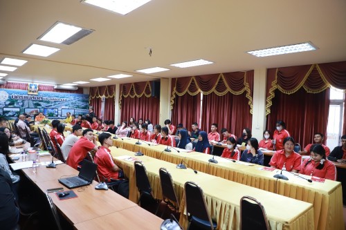 เทศบาลนครแม่สอด ให้การต้อนรับคณะศึกษาดูงานจากโรงเรียนภัทรวิทยา