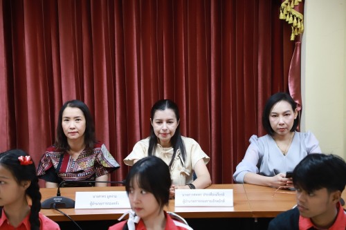 เทศบาลนครแม่สอด ให้การต้อนรับคณะศึกษาดูงานจากโรงเรียนภัทรวิทยา