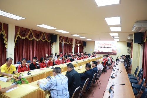 เทศบาลนครแม่สอด ให้การต้อนรับคณะศึกษาดูงานจากโรงเรียนภัทรวิทยา