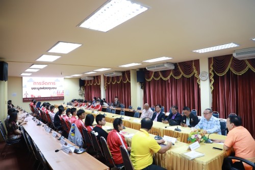 เทศบาลนครแม่สอด ให้การต้อนรับคณะศึกษาดูงานจากโรงเรียนภัทรวิทยา