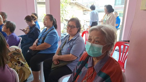 เทศบาลนครแม่สอด เข้าร่วมการประชุมผู้สูงอายุชุมชนดอนไชย ประจำเดือน กุมภาพันธ์ พ.ศ. 2568