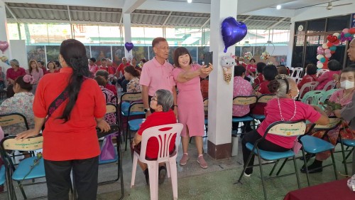 เทศบาลนครแม่สอด เข้าร่วมการประชุมชมรมผู้สูงอายุอำเภอแม่สอด ประจำเดือนกุมภาพันธ์ พ.ศ. 2568