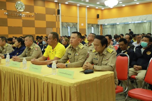 เทศบาลนครแม่สอด เข้าร่วมการประชุมทำความเข้าใจ และรับมอบนโยบายการแก้ไขปัญหาไฟป่า หมอกควัน และฝุ่นละอองขนาดเล็ก (PM 2.5) จังหวัดตาก ประจำปี พ.ศ.2568