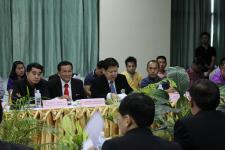 การประชุมอนุกรรมการด้านสิทธิประโยชน์ขอบเขตพื้นที่และศูนย์บริการเบ็ดเสร็จด้านการลงทุนเพื่อการจัดตั้งเขตพัฒนาเศรษฐกิจพิเศษ ณ  อ.แม่สอด อ.แม่ระมาด อ.พบพระ จังหวัดตาก 