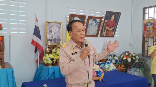 เทศบาลนครแม่สอด เข้าร่วมการประชุมผู้สูงอายุชุมชนสองแควสอง ประจำเดือน กุมภาพันธ์ พ.ศ.2568