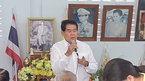 เทศบาลนครแม่สอด เข้าร่วมการประชุมผู้สูงอายุชุมชนสองแควสอง ประจำเดือน กุมภาพันธ์ พ.ศ.2568