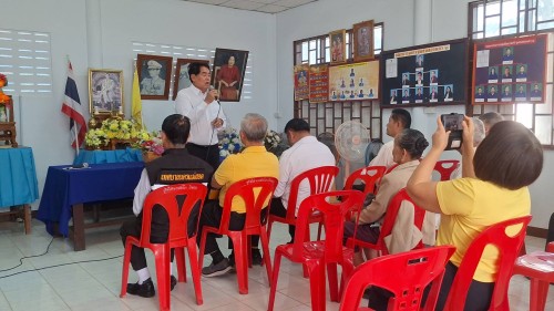 เทศบาลนครแม่สอด เข้าร่วมการประชุมผู้สูงอายุชุมชนสองแควสอง ประจำเดือน กุมภาพันธ์ พ.ศ.2568