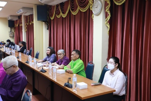 เทศบาลนครแม่สอด จัดประชุมหัวหน้าส่วนราชการ ประจำเดือน กุมภาพันธ์ พ.ศ.2568