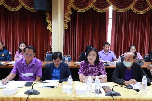 เทศบาลนครแม่สอด จัดประชุมหัวหน้าส่วนราชการ ประจำเดือน กุมภาพันธ์ พ.ศ.2568