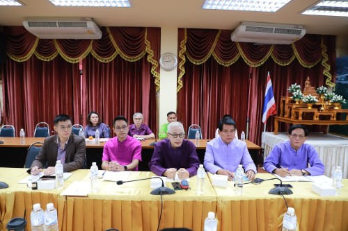 เทศบาลนครแม่สอด จัดประชุมหัวหน้าส่วนราชการ ประจำเดือน กุมภาพันธ์ พ.ศ.2568