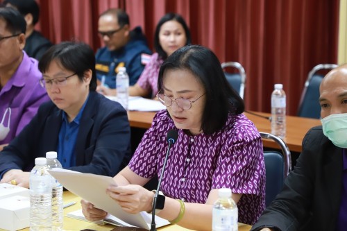 เทศบาลนครแม่สอด จัดประชุมหัวหน้าส่วนราชการ ประจำเดือน กุมภาพันธ์ พ.ศ.2568