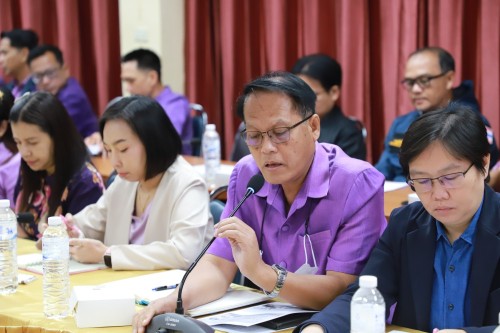 เทศบาลนครแม่สอด จัดประชุมหัวหน้าส่วนราชการ ประจำเดือน กุมภาพันธ์ พ.ศ.2568