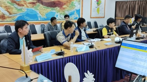 ทน.แม่สอด เข้าร่วมประชุมการขับเคลื่อนปฏิบัติการ สกัดกั้นและปราบปรามยาเสพติด “Seal Stop safe”